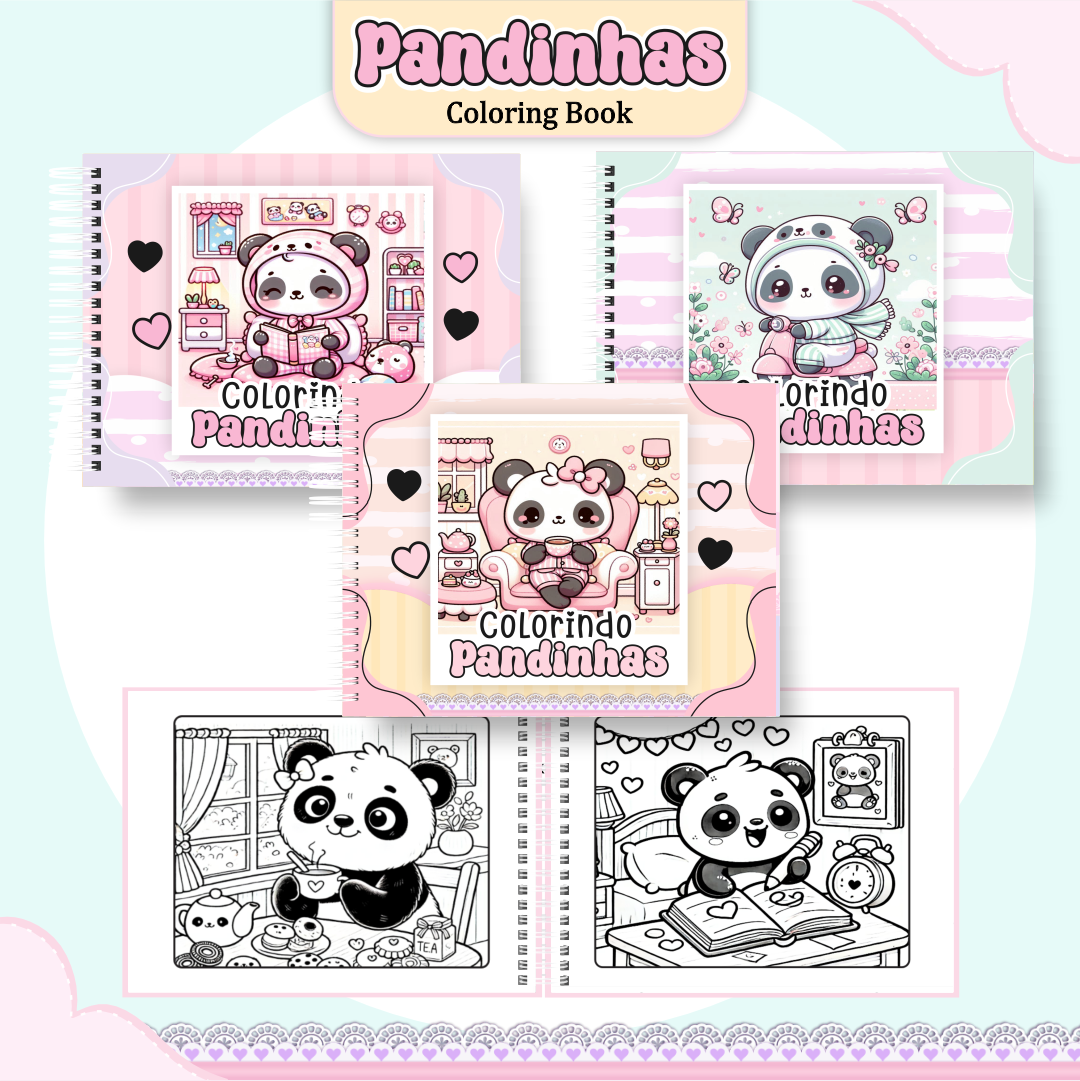Pack Livros de Colorir 1 (30 Temas) - Encadernação 16