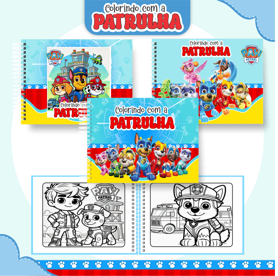 Pack Livros de Colorir 1 (30 Temas) - Encadernação 29