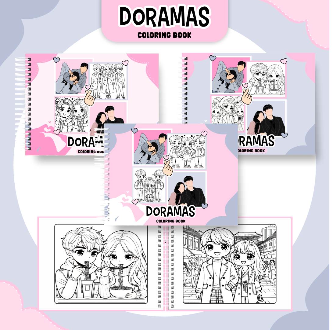 Pack Livros de Colorir 1 (30 Temas) - Encadernação 30