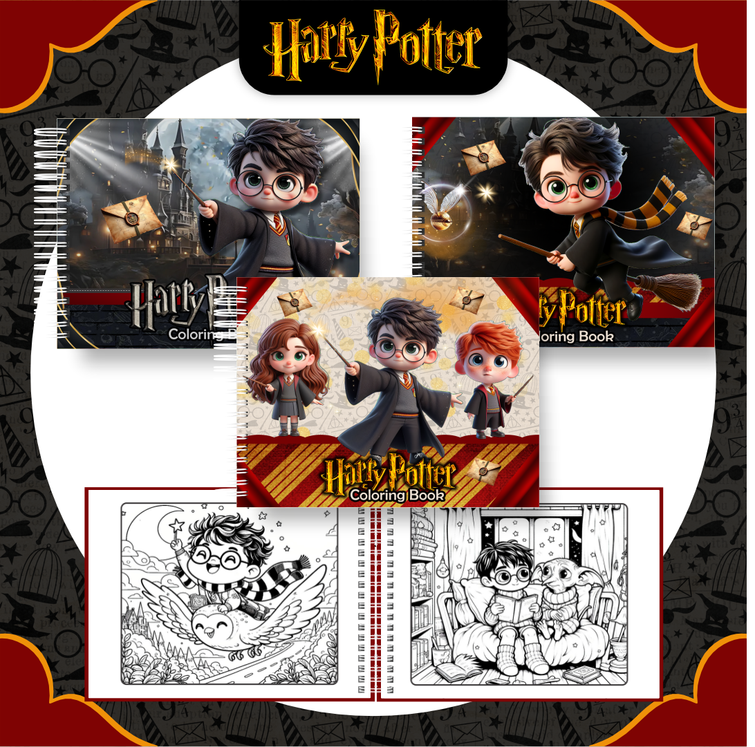 Pack Livros de Colorir 2 (30 Temas) - Encadernação 1