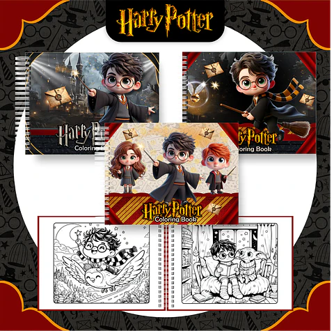 Pack Livros de Colorir 2 (30 Temas) - Encadernação