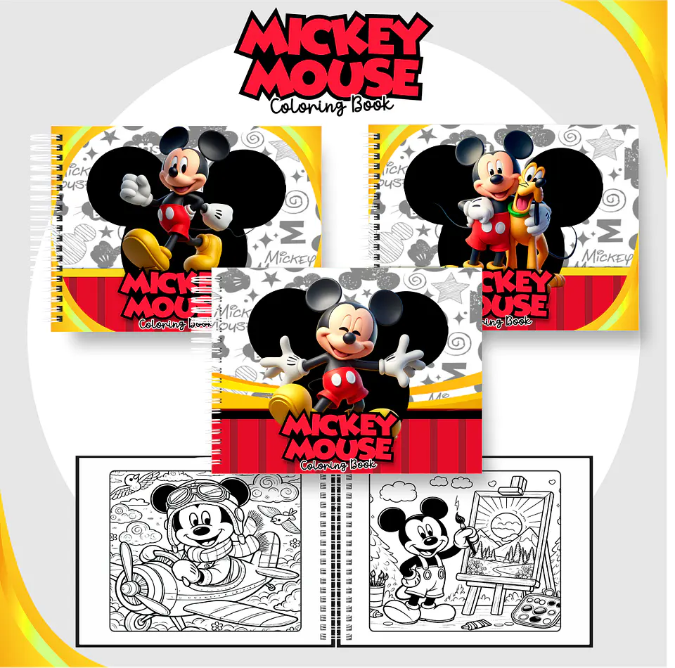 Pack Livros de Colorir 2 (30 Temas) - Encadernação 14