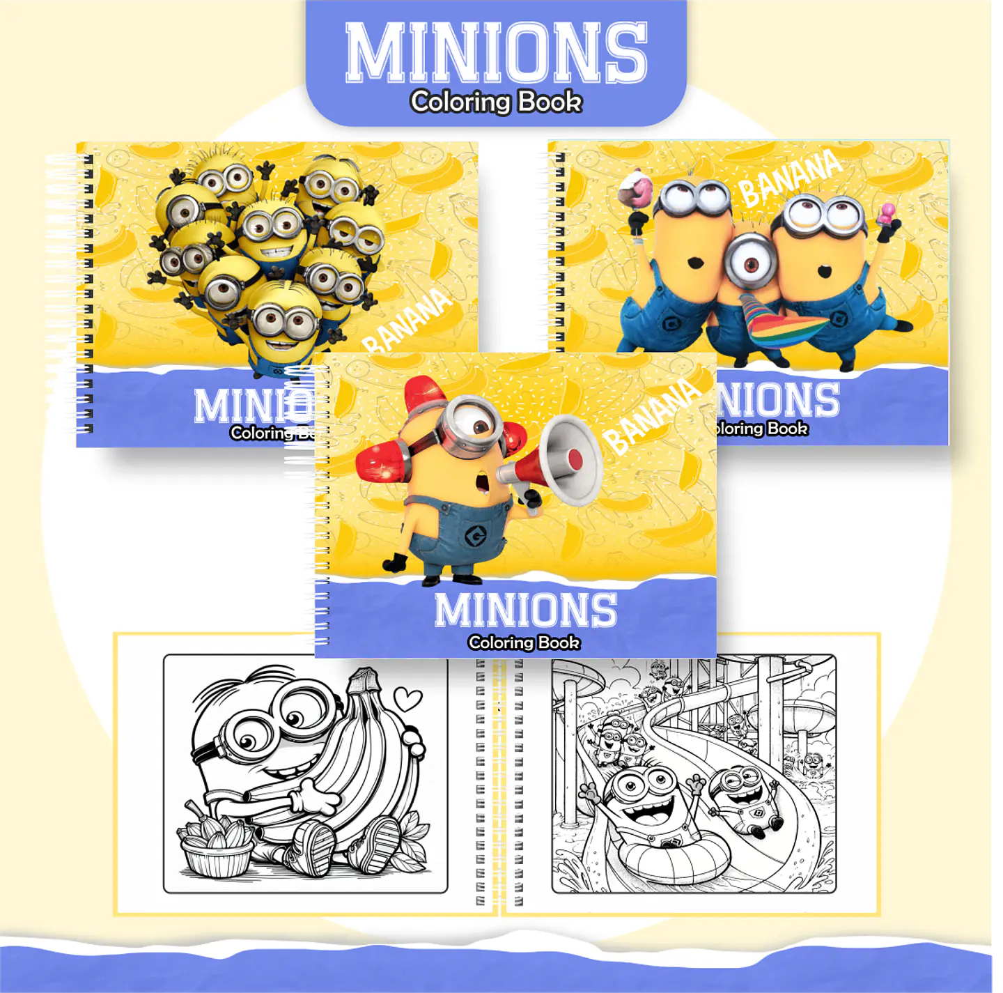 Pack Livros de Colorir 2 (30 Temas) - Encadernação 16