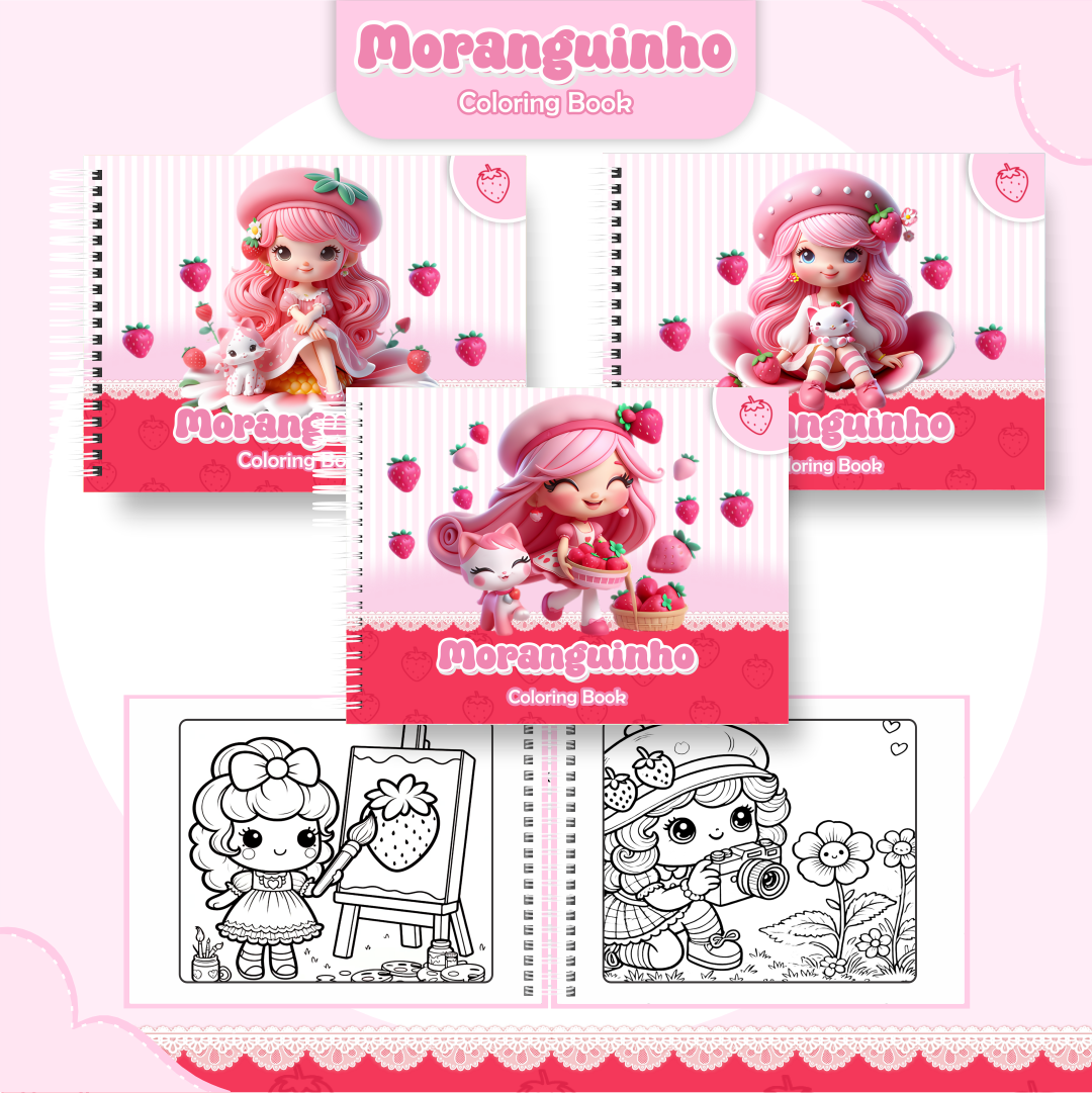 Pack Livros de Colorir 2 (30 Temas) - Encadernação 18