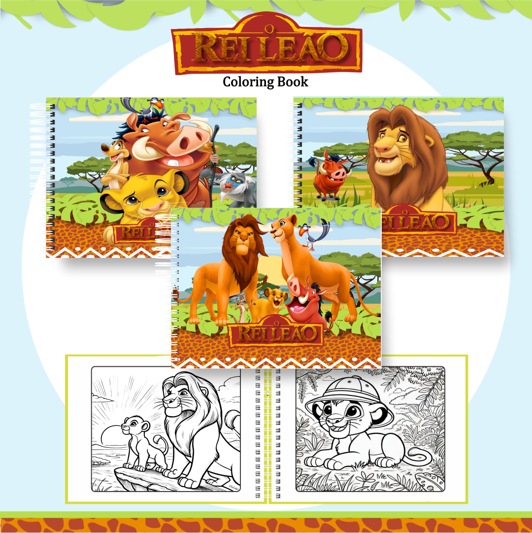 Pack Livros de Colorir 2 (30 Temas) - Encadernação 20