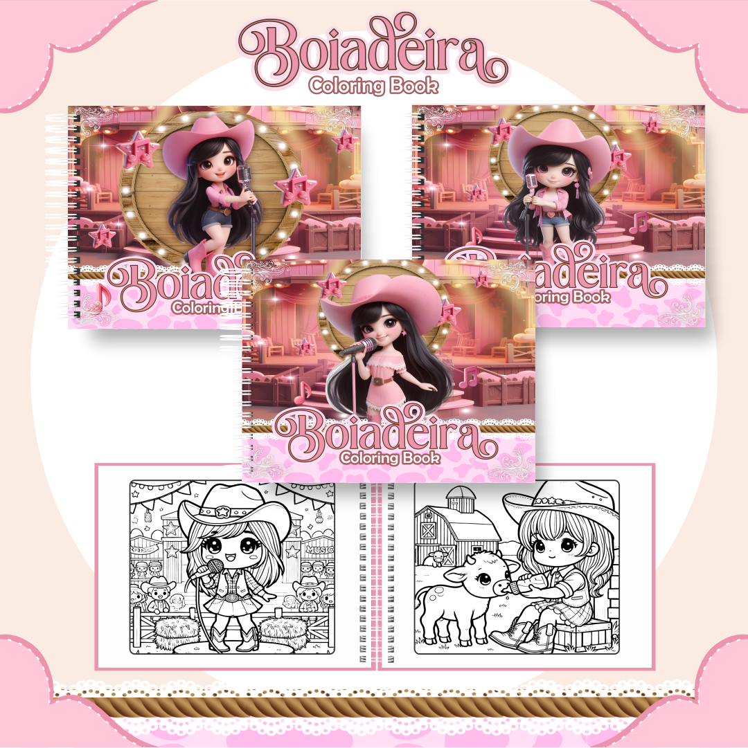 Pack Livros de Colorir 2 (30 Temas) - Encadernação 2
