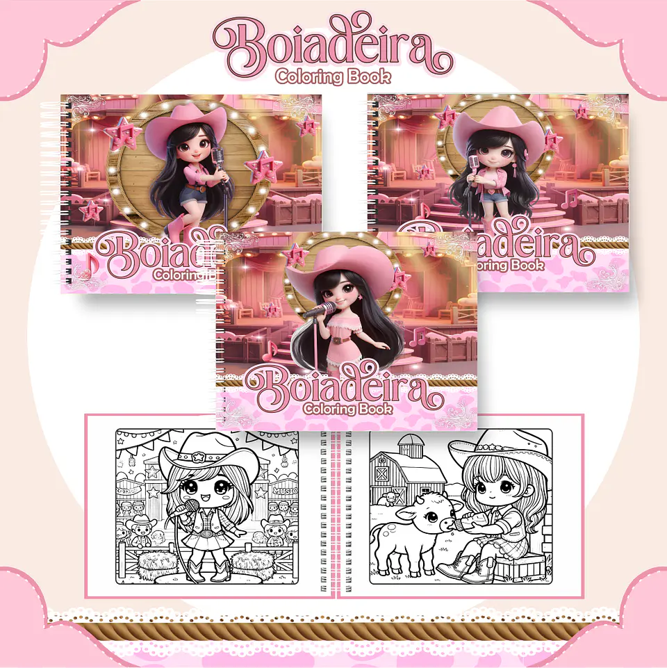 Pack Livros de Colorir 2 (30 Temas) - Encadernação 2