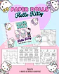 Combo Paper Dolls para Colorir (30 Temas) - Thumbnail 6