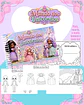 Combo Paper Dolls para Colorir (30 Temas) - Thumbnail 22