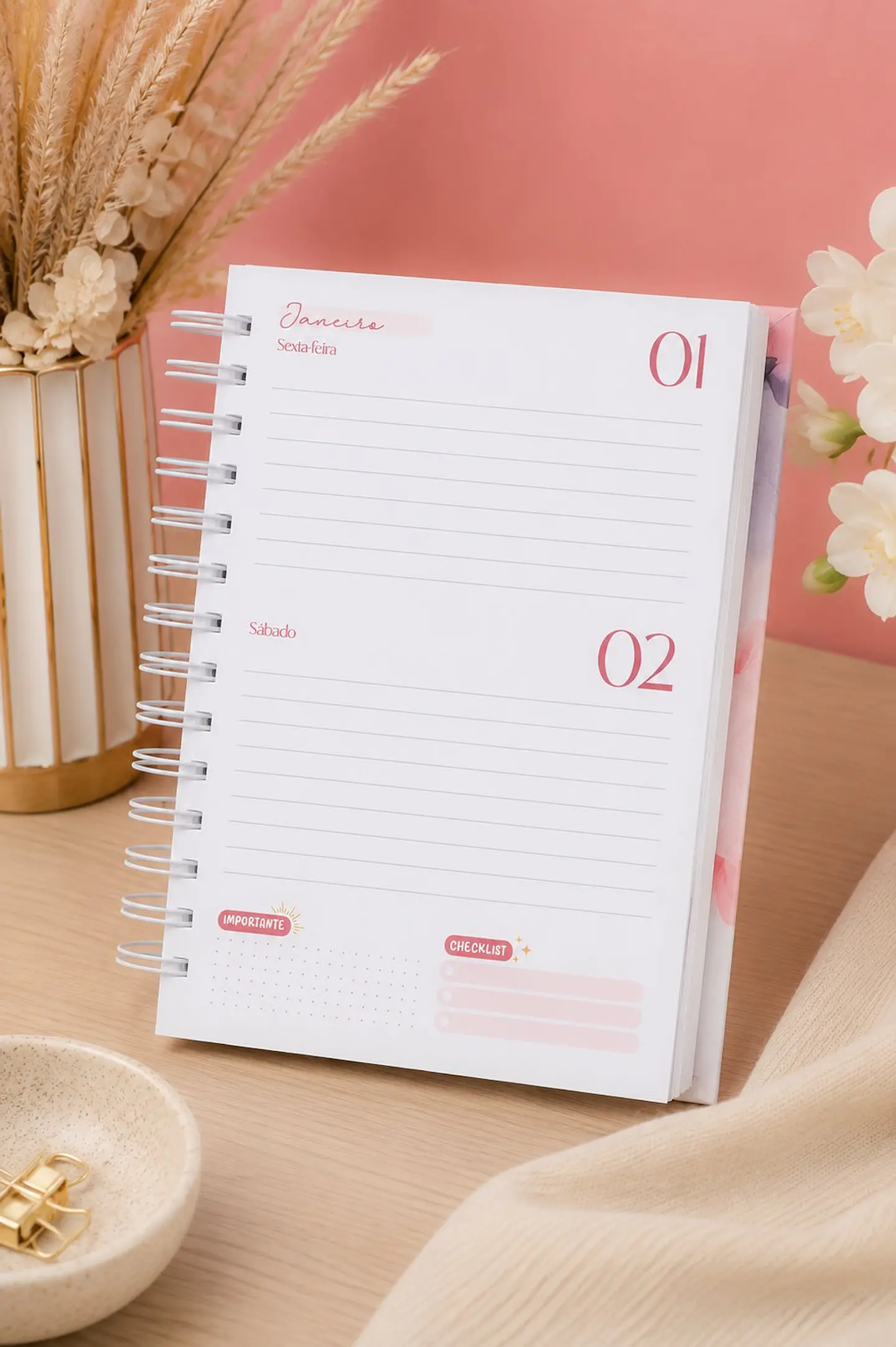 Super Combo Agendas | Datadas 2027 + Permanentes + Capas 8