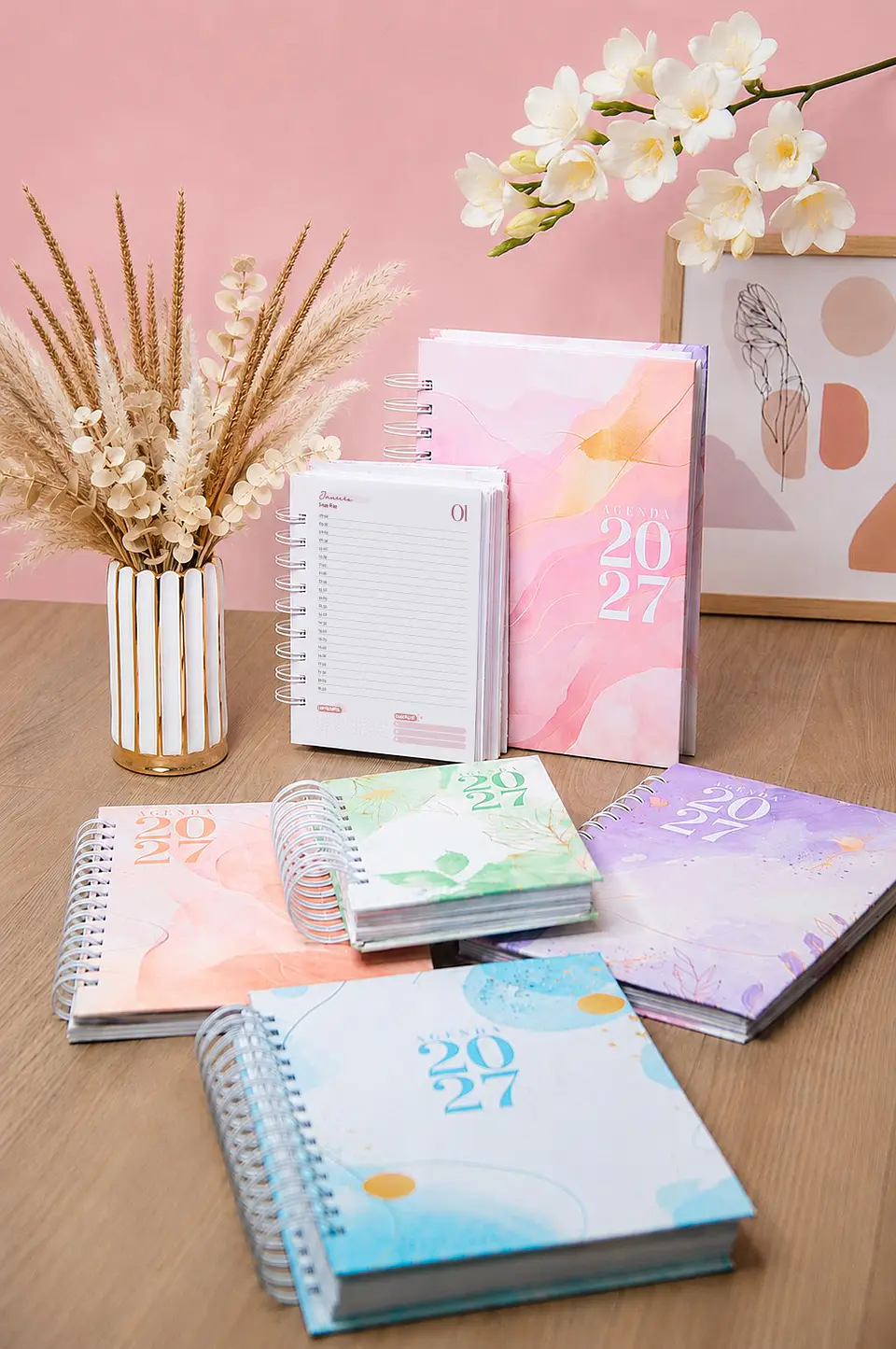 Super Combo Agendas | Datadas 2027 + Permanentes + Capas 1