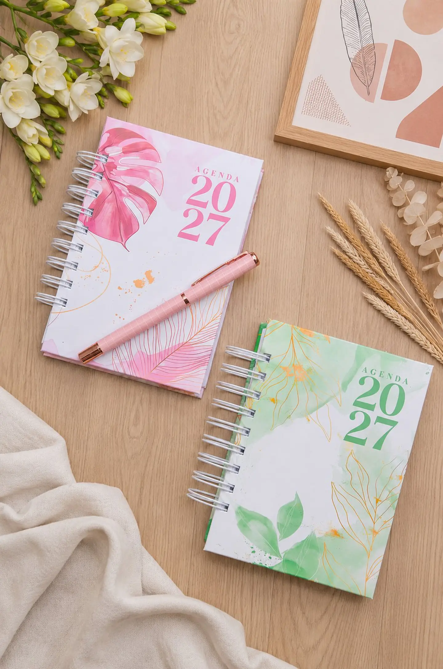 Super Combo Agendas | Datadas 2027 + Permanentes + Capas 2