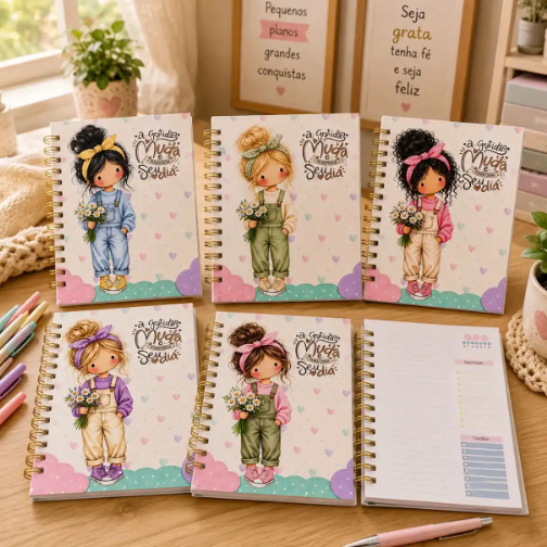 Menininhas Cute - Caderno A5 1