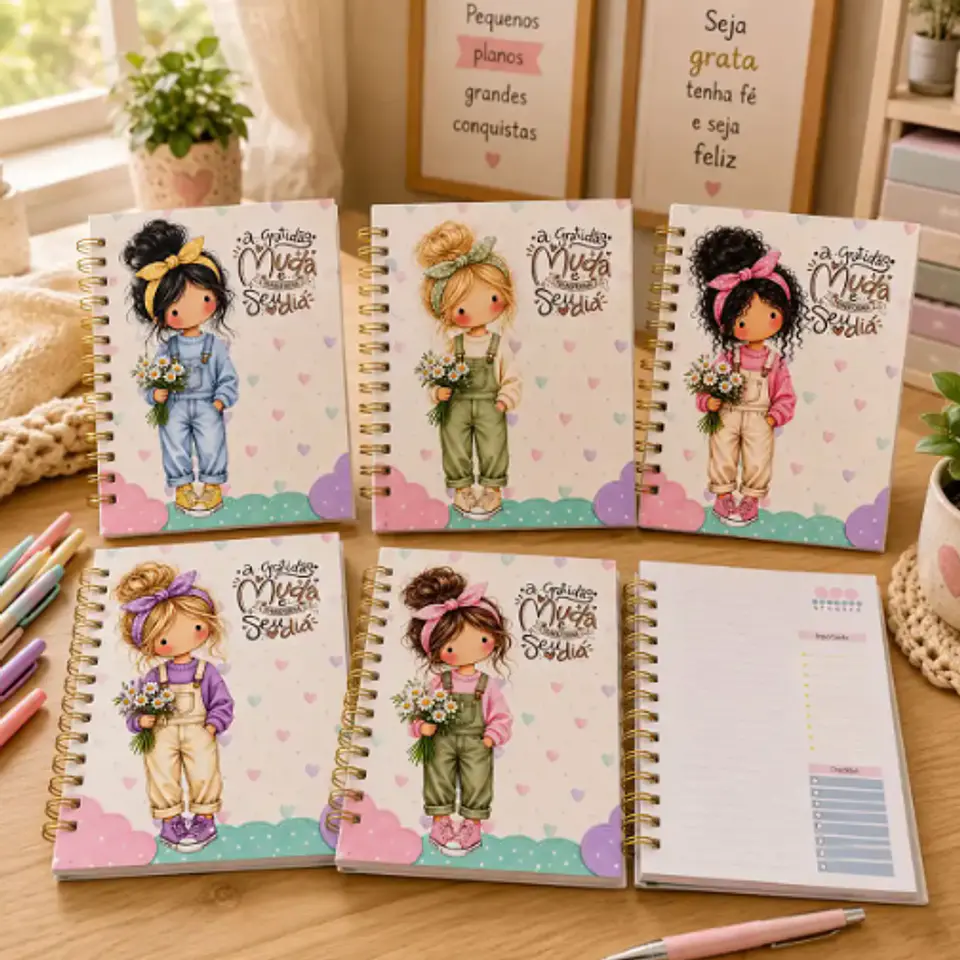 Menininhas Cute - Caderno A5 1