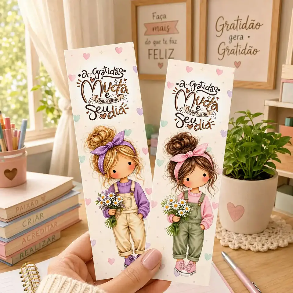 Menininhas Cute - Marca Páginas e Tags 1