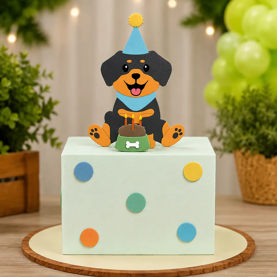 Topo de Bolo - Cachorrinho 1