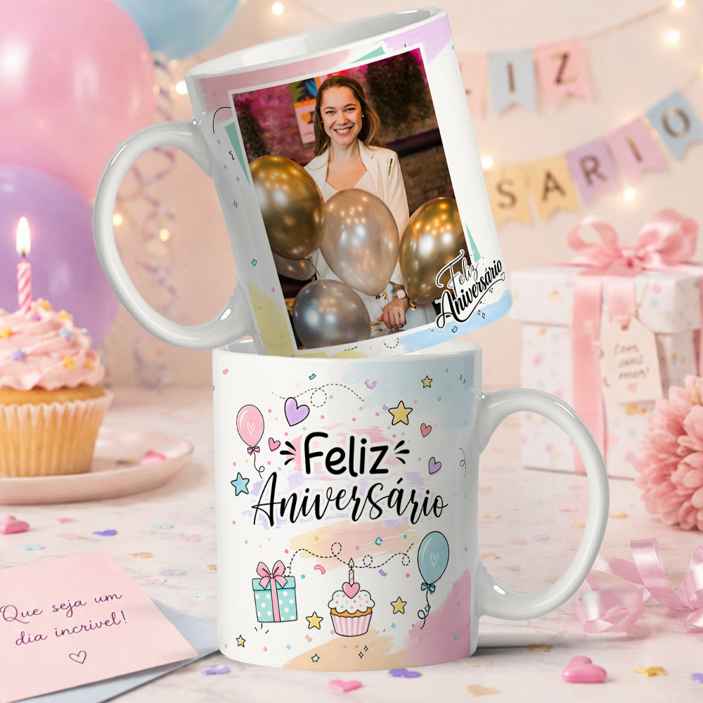 Aniversário - Sublimação 1