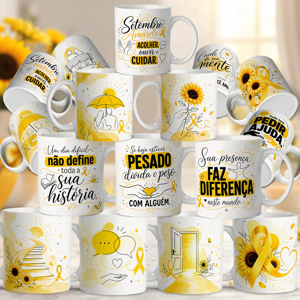 Canecas - Setembro Amarelo 1