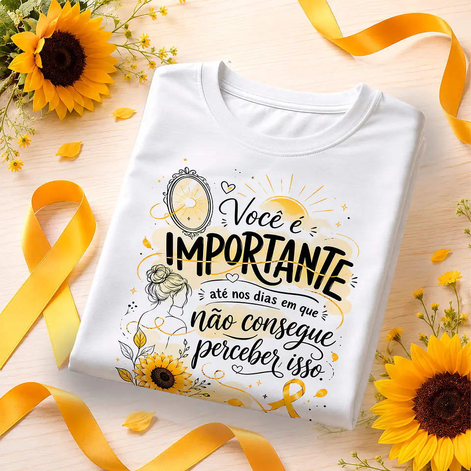 Camisetas - Setembro Amarelo 1