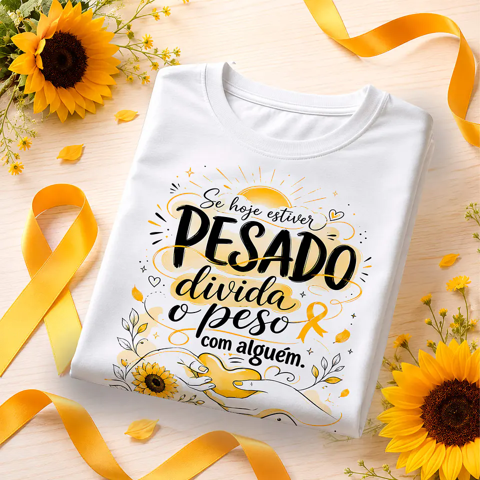 Camisetas - Setembro Amarelo 3