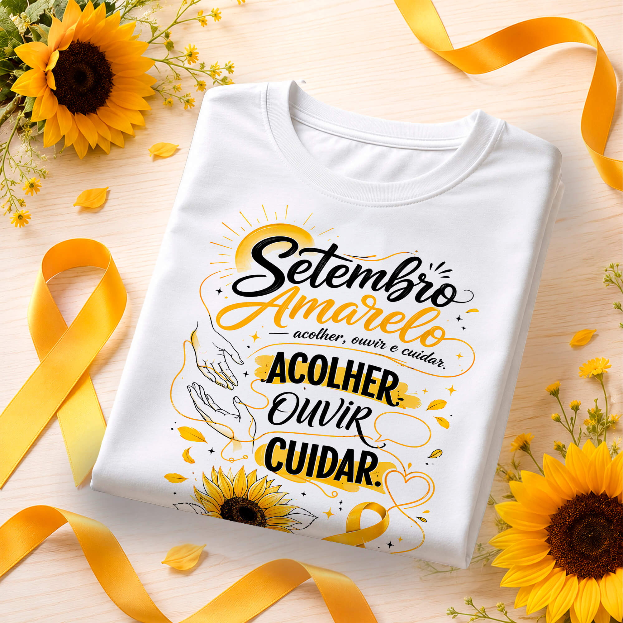 Camisetas - Setembro Amarelo 4