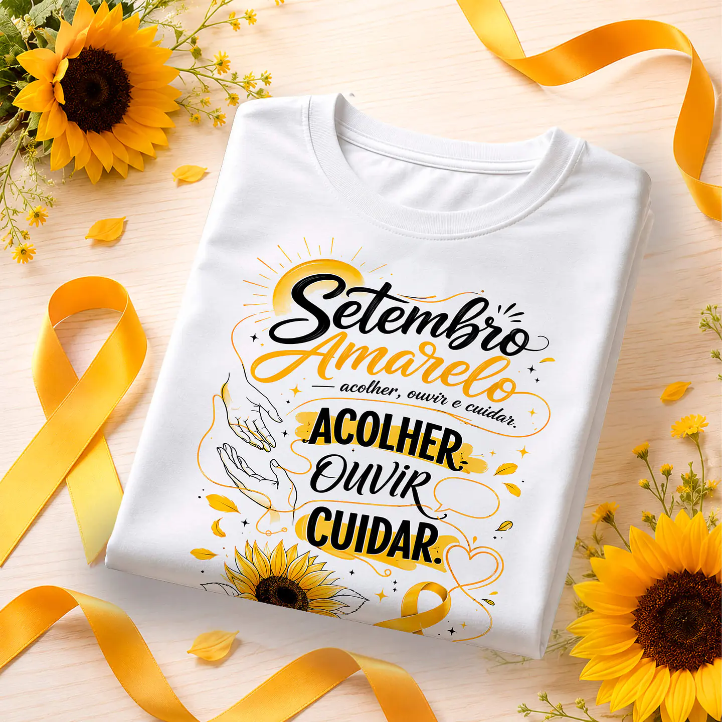 Camisetas - Setembro Amarelo 4