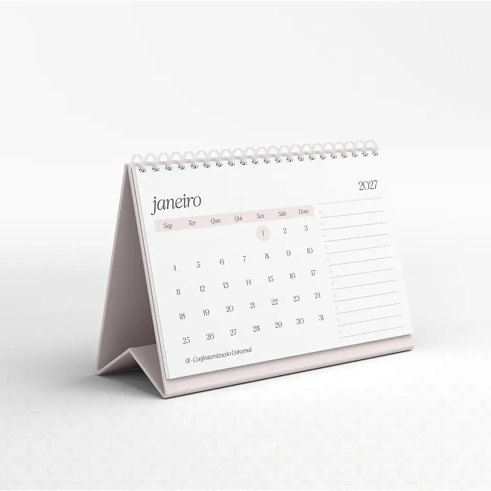 Pack de Calendários 2027 10