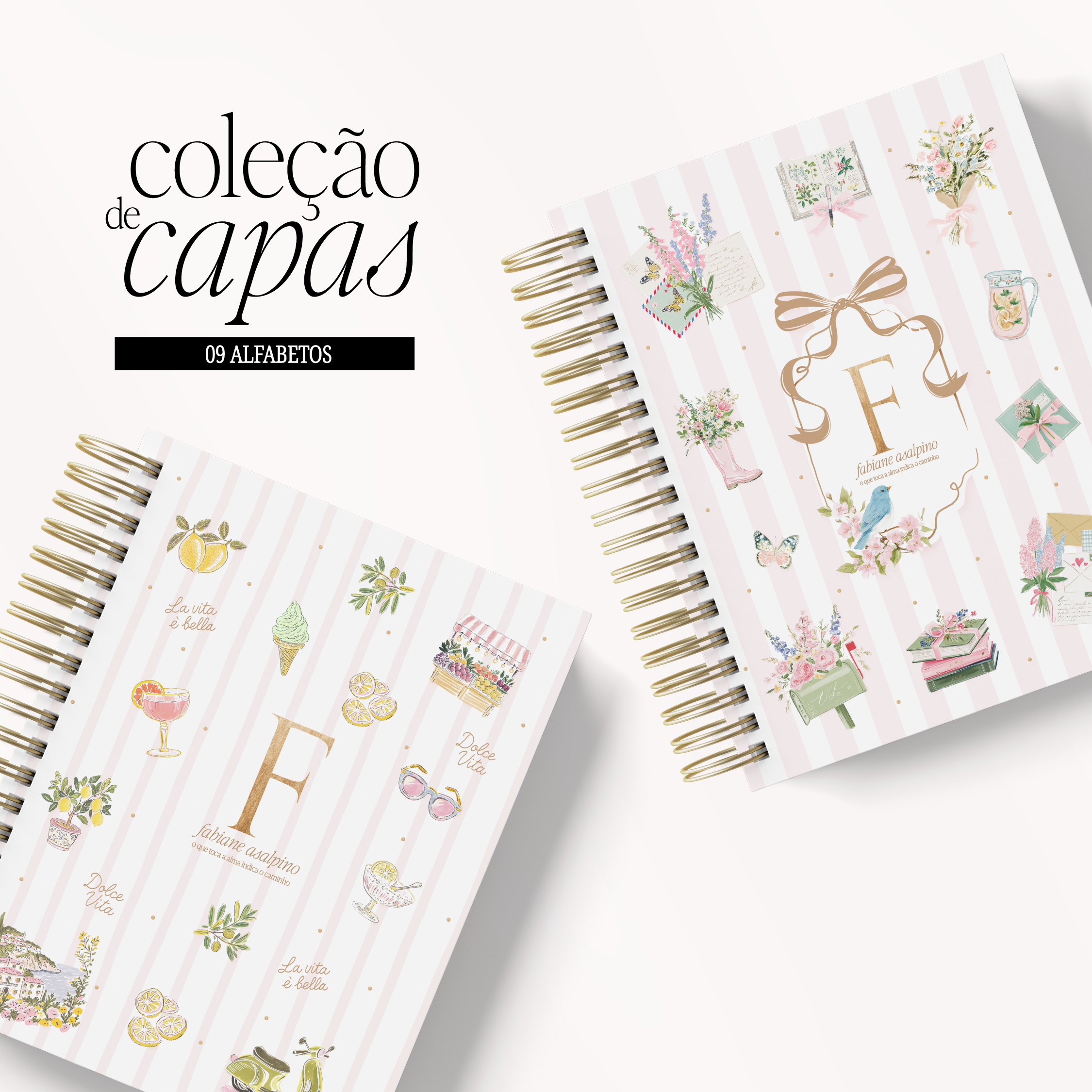 Coleção Capas e Cadernos - Encadernação 7