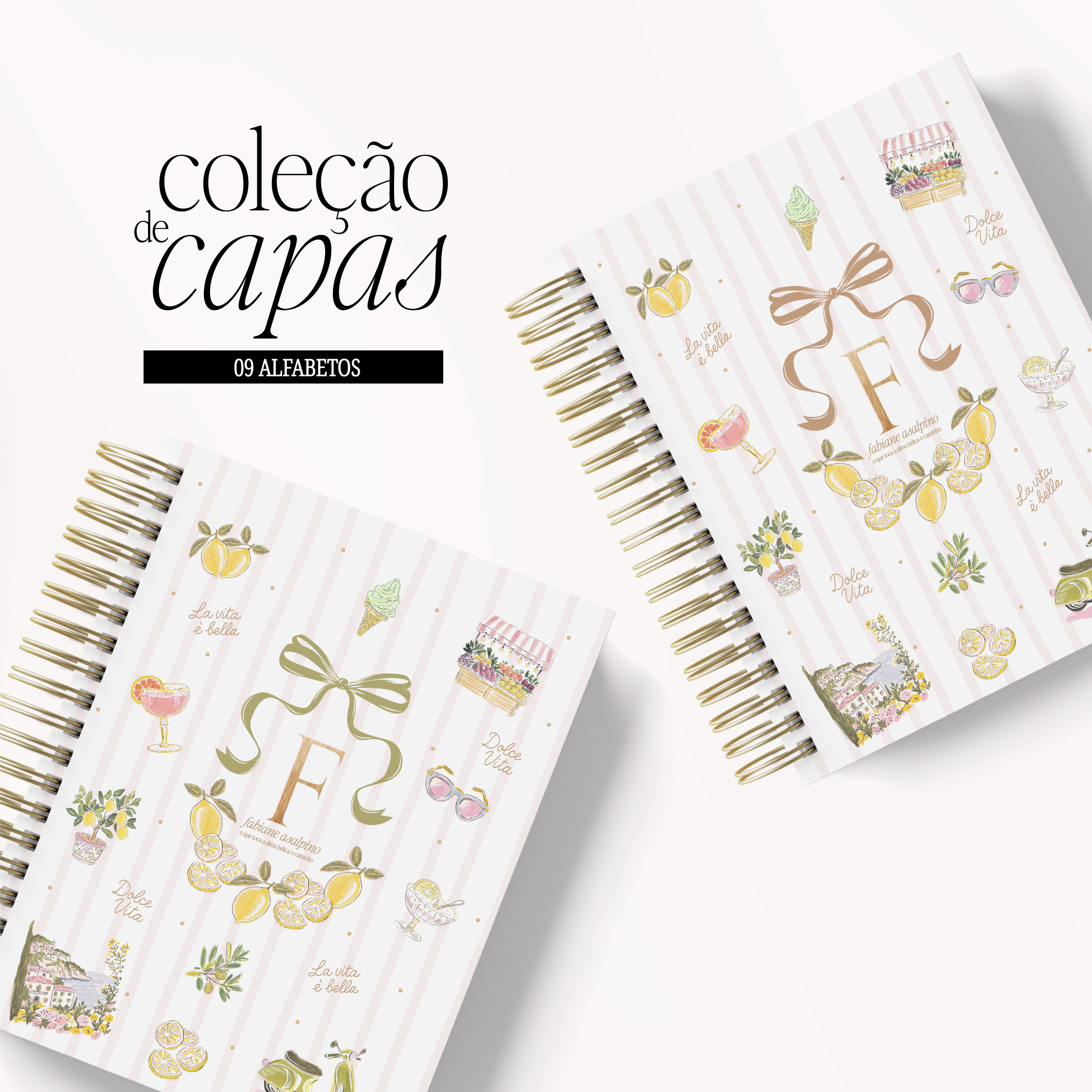 Coleção Capas e Cadernos - Encadernação 9