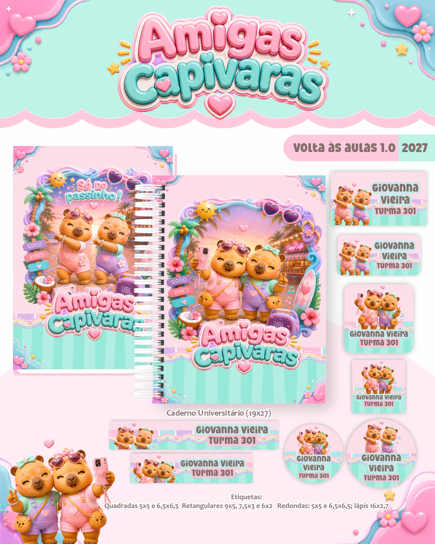 Capivaras - Volta às Aulas 2027 1