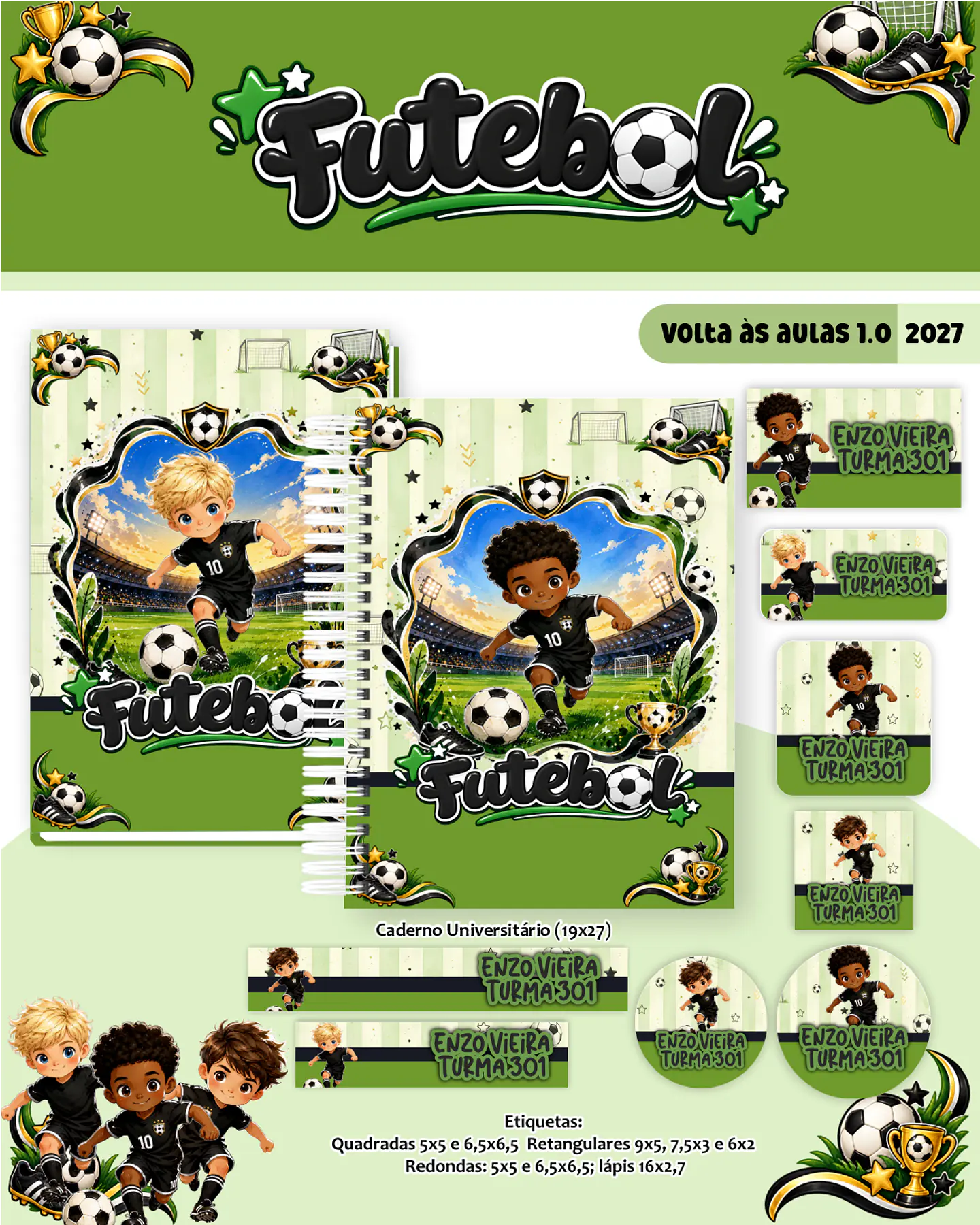 Futebol - Volta às Aulas 2027 1