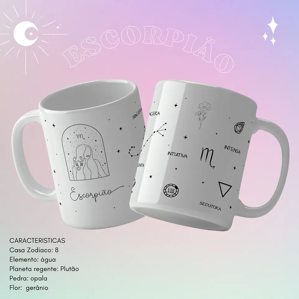 Signos - Sublimação 2