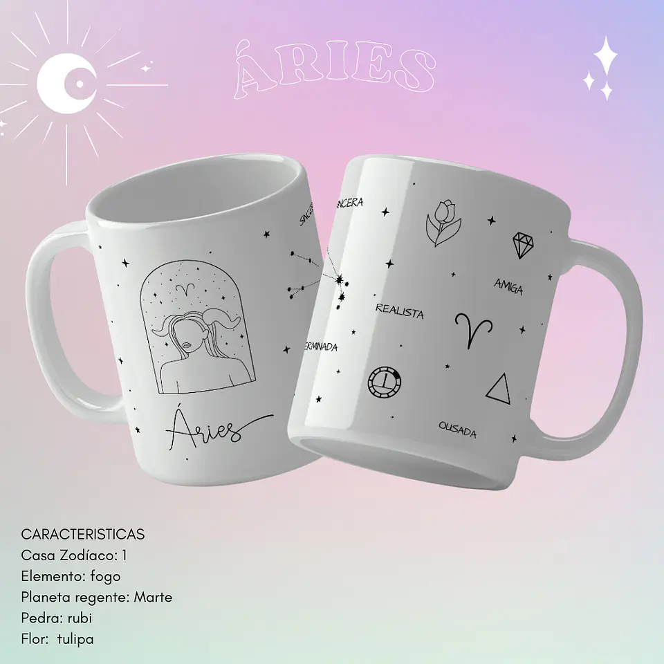 Signos - Sublimação 3