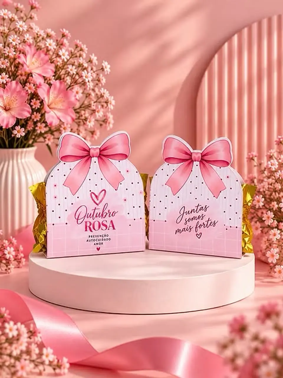 Combo Mimos - Outubro Rosa 5