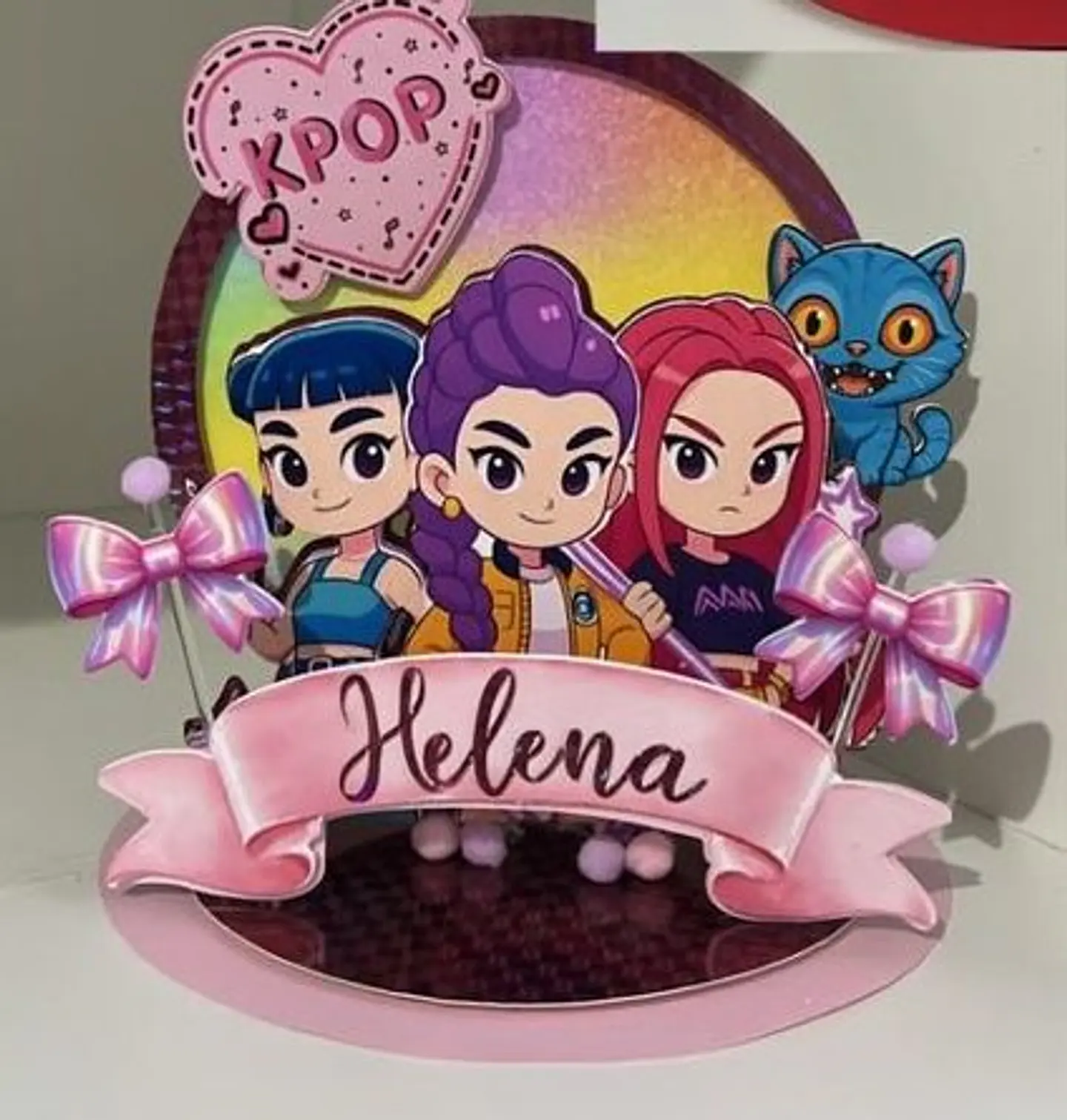 Guerreiras do K-Pop - Topo de Bolo Cenário 1