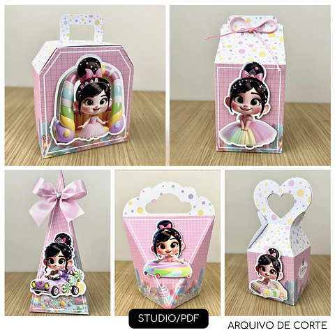 Vanellope - Arquivo de Corte / Festa