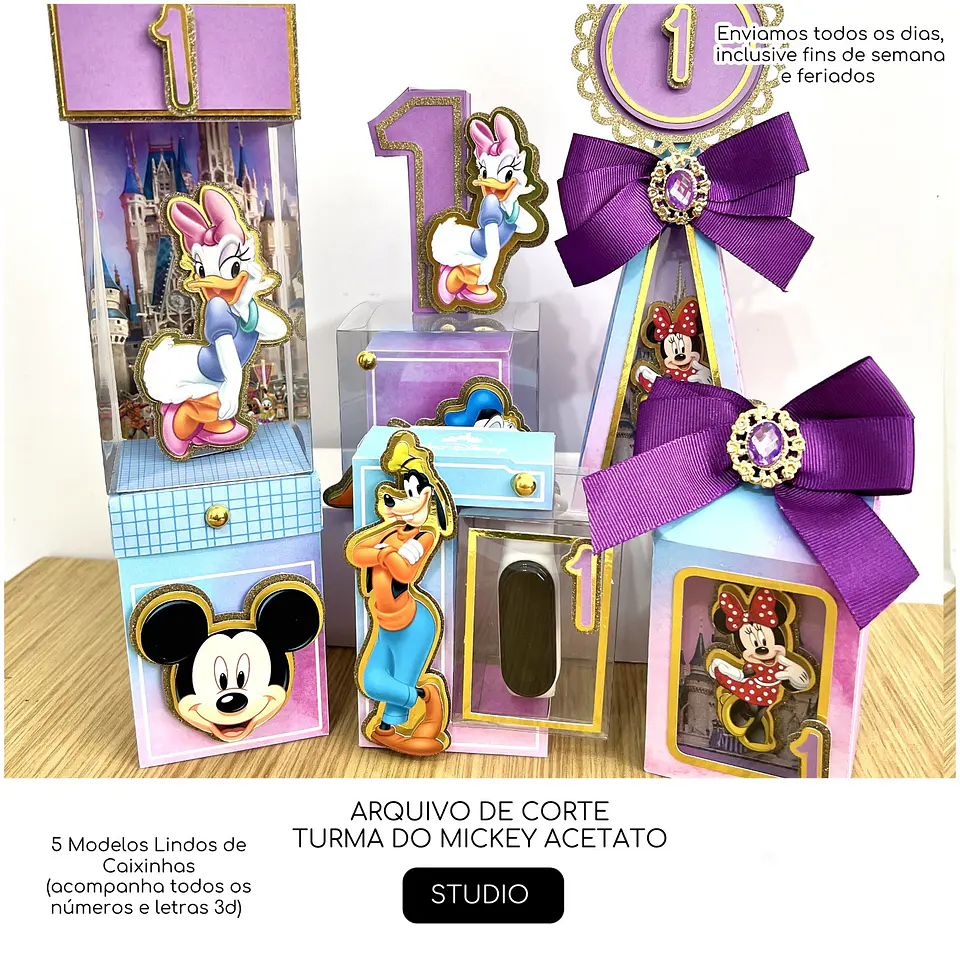 Turma do Mickey - Arquivo de Corte / Festa 1