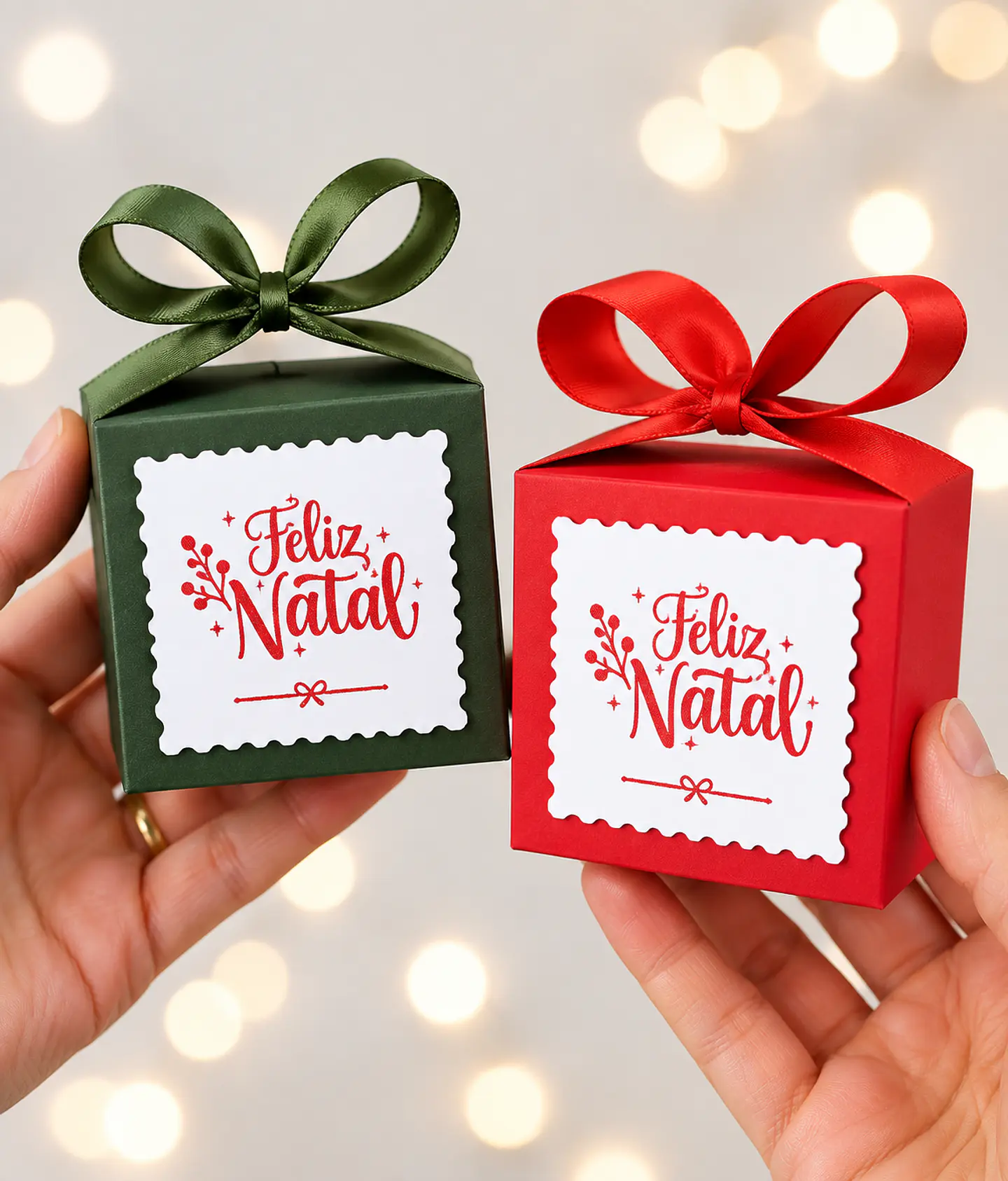 Caixa Laço - Natal 1