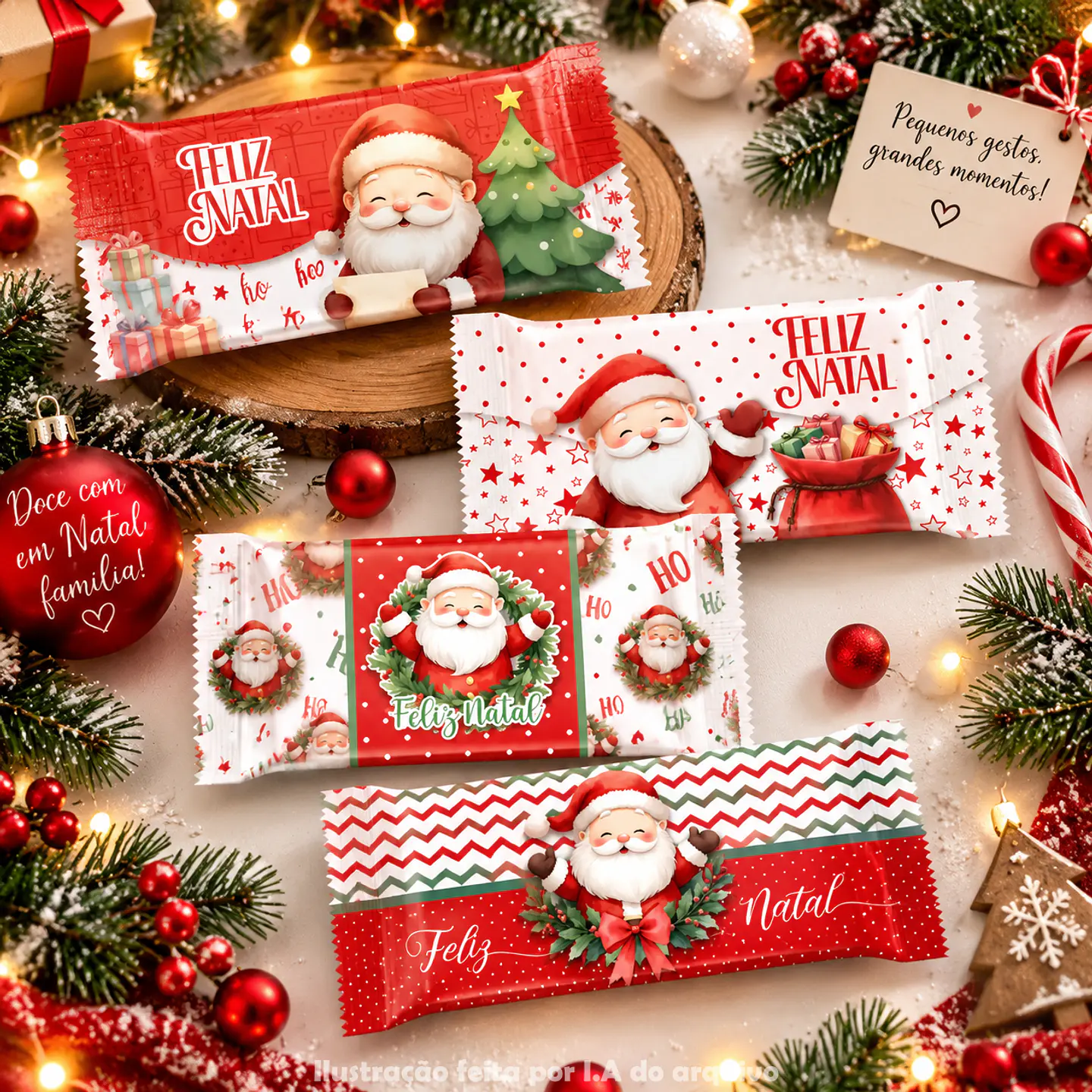 Embalagem KitKat - Natal 1