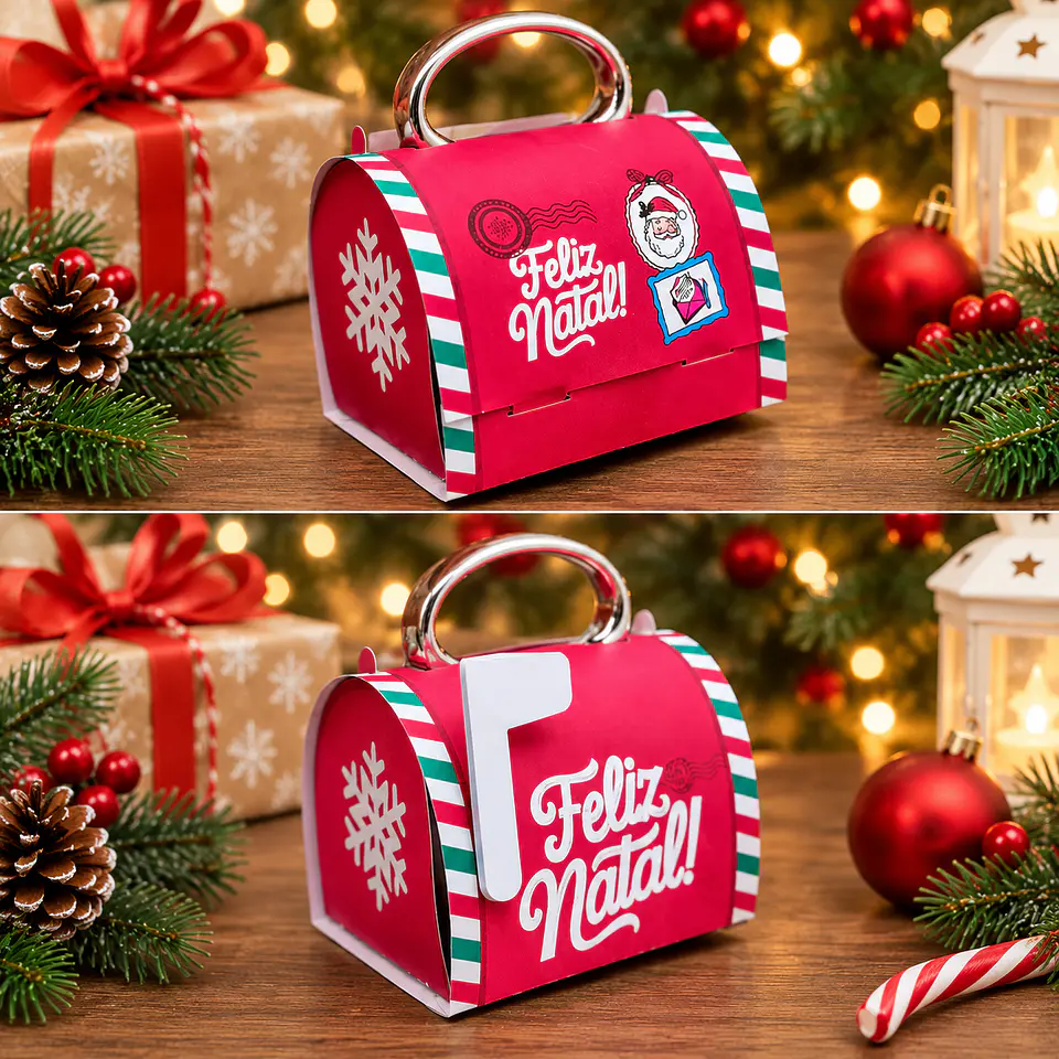 Porta Canecas - Natal 1