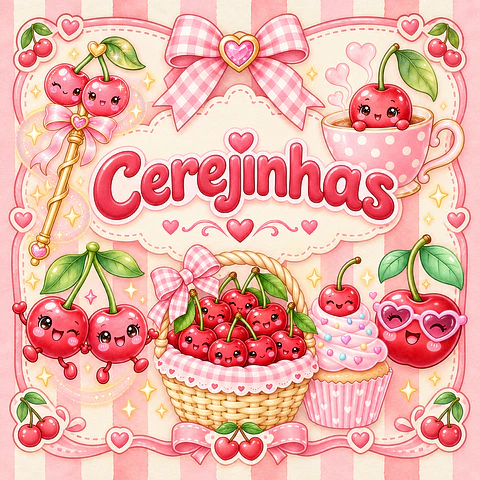 Cerejinhas - Kit Digital