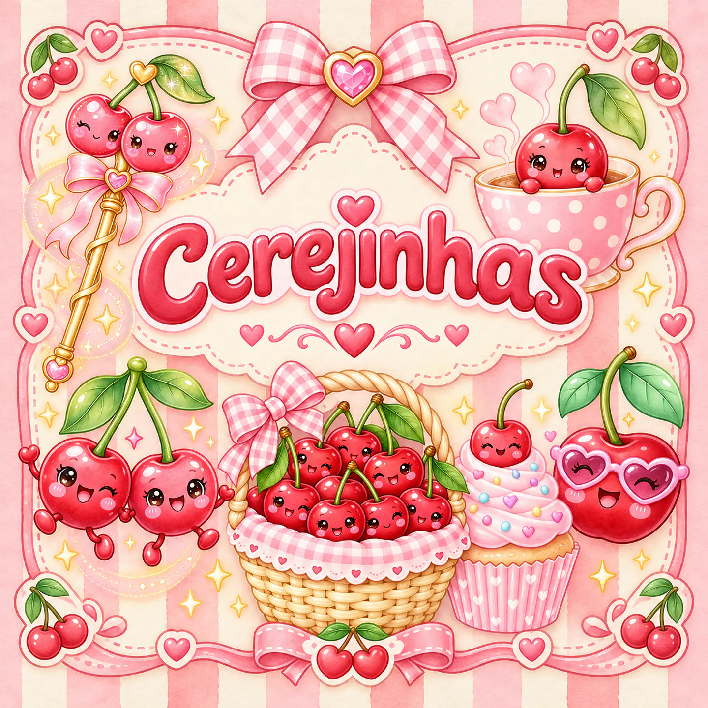 Cerejinhas - Kit Digital 1