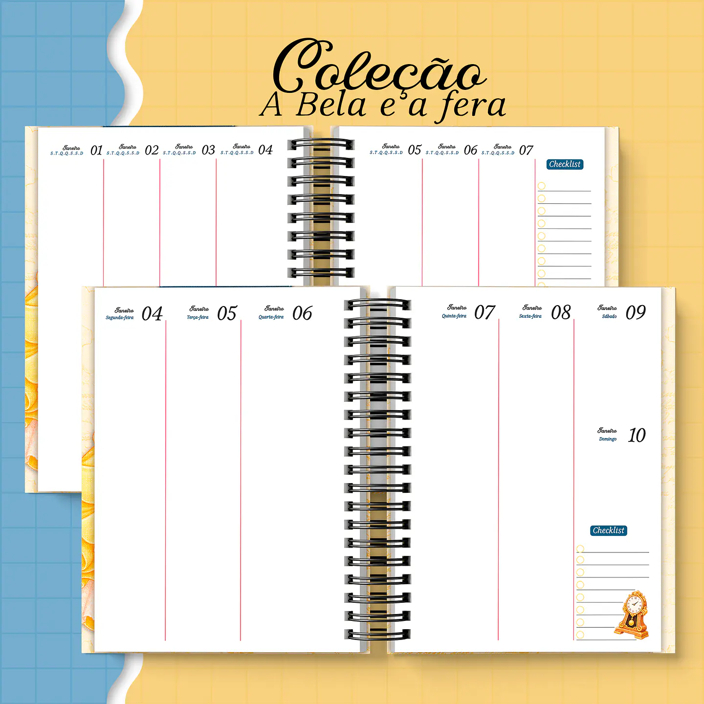 Coleção A Bela e A Fera - Encadernação 4