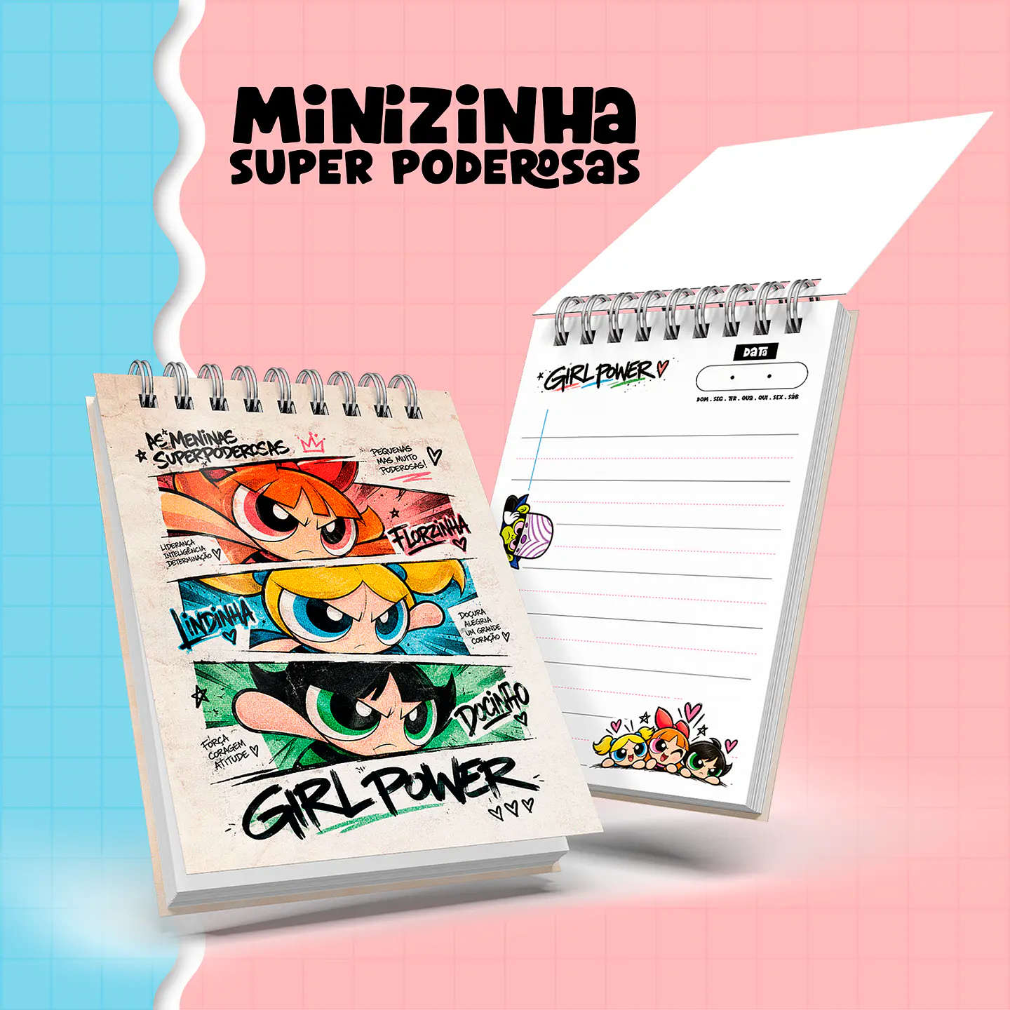 Mini Coleção Meninas Super Poderosas - Encadernação 4
