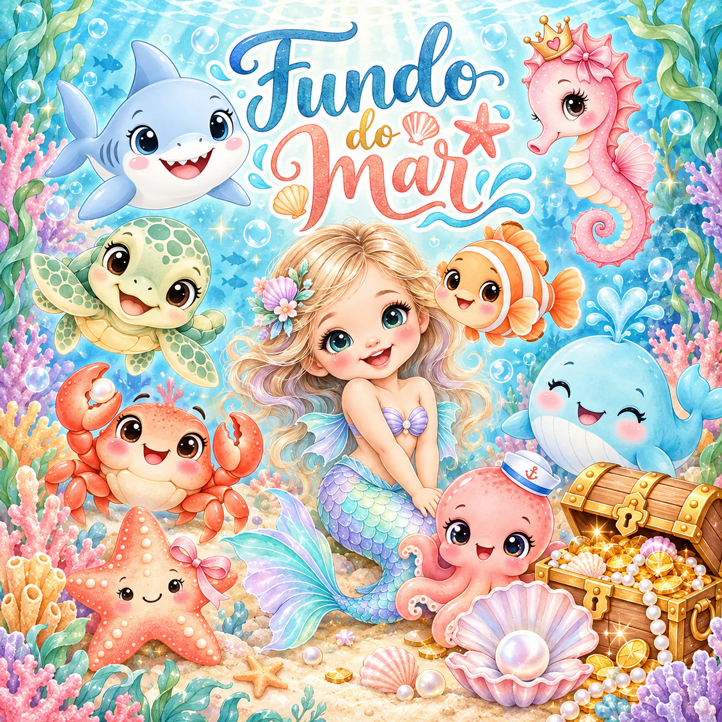 Fundo do Mar - Kit Digital 1