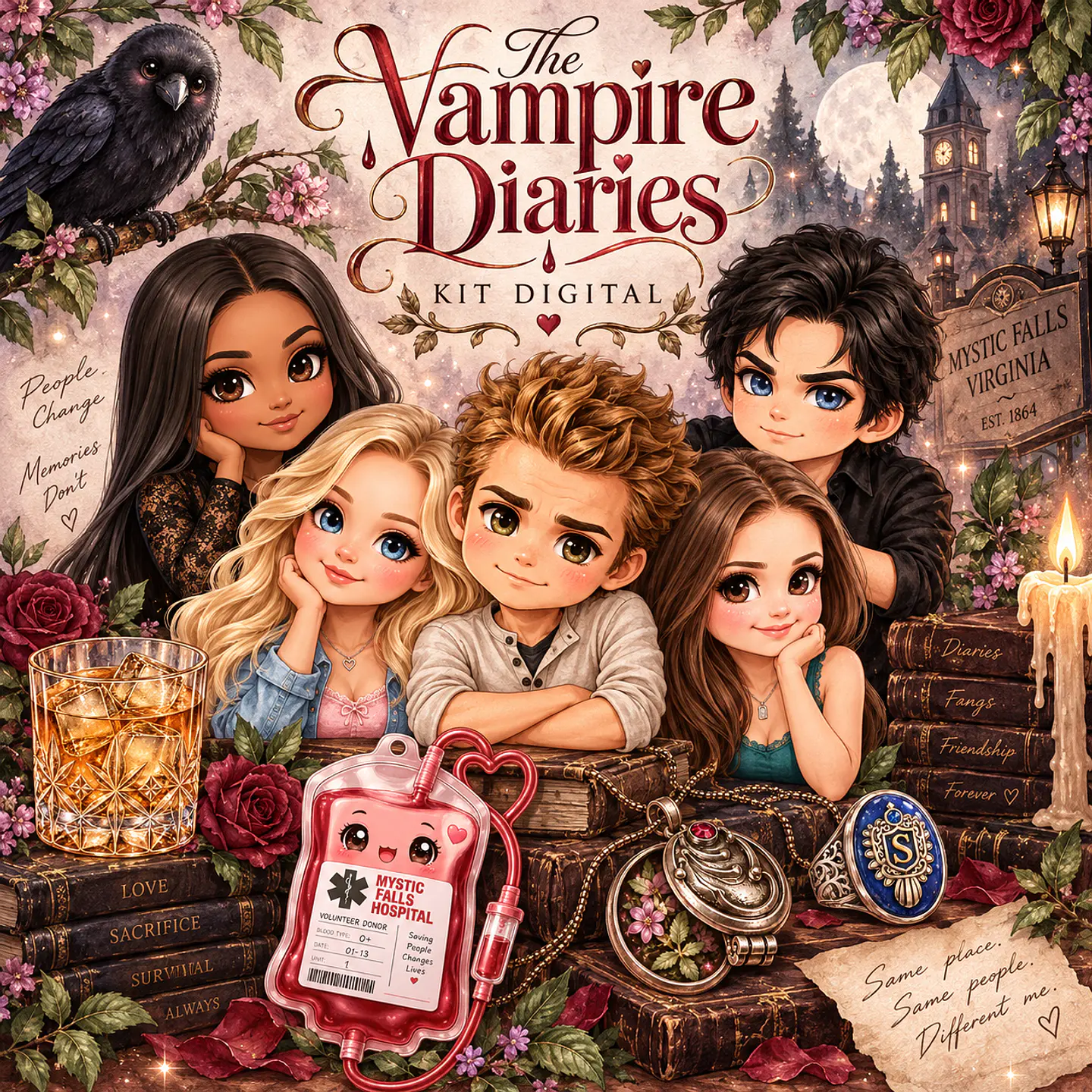 The Vampire Diaries - Kit Digital 1
