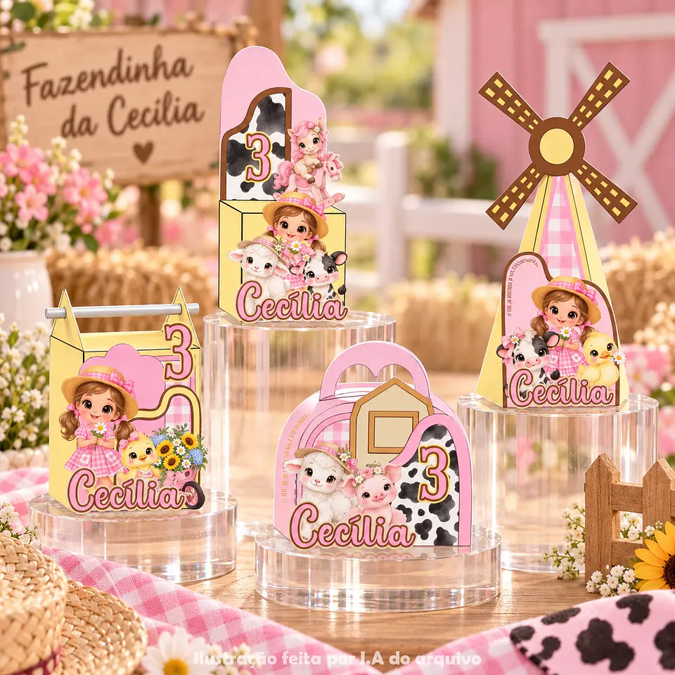 Fazendinha Menina - Arquivo de Corte / Festa 1