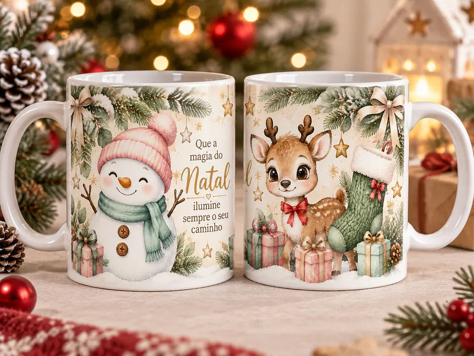 Coleção Canecas - Natal 3