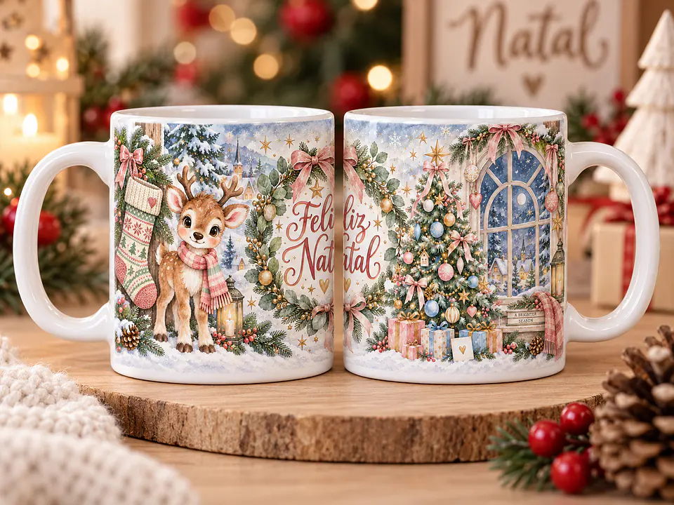 Coleção Canecas - Natal 6