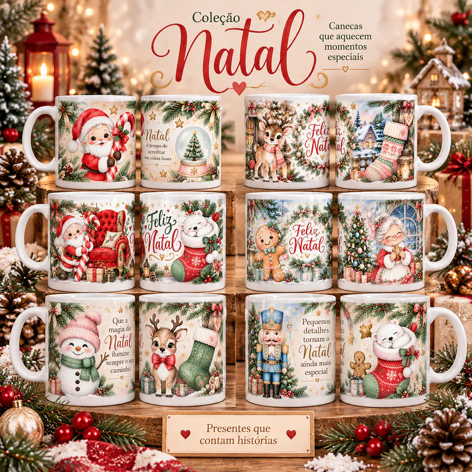 Coleção Canecas - Natal 1